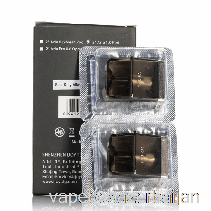 Vape Baku iJoy ARIA Replacement Pods 1.0ohm Pods